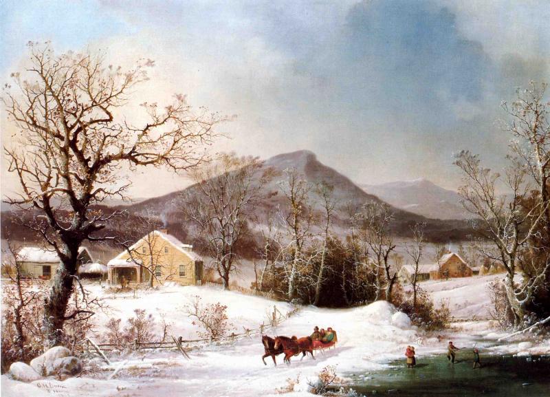 Winter In The Country — George Henry Durrie