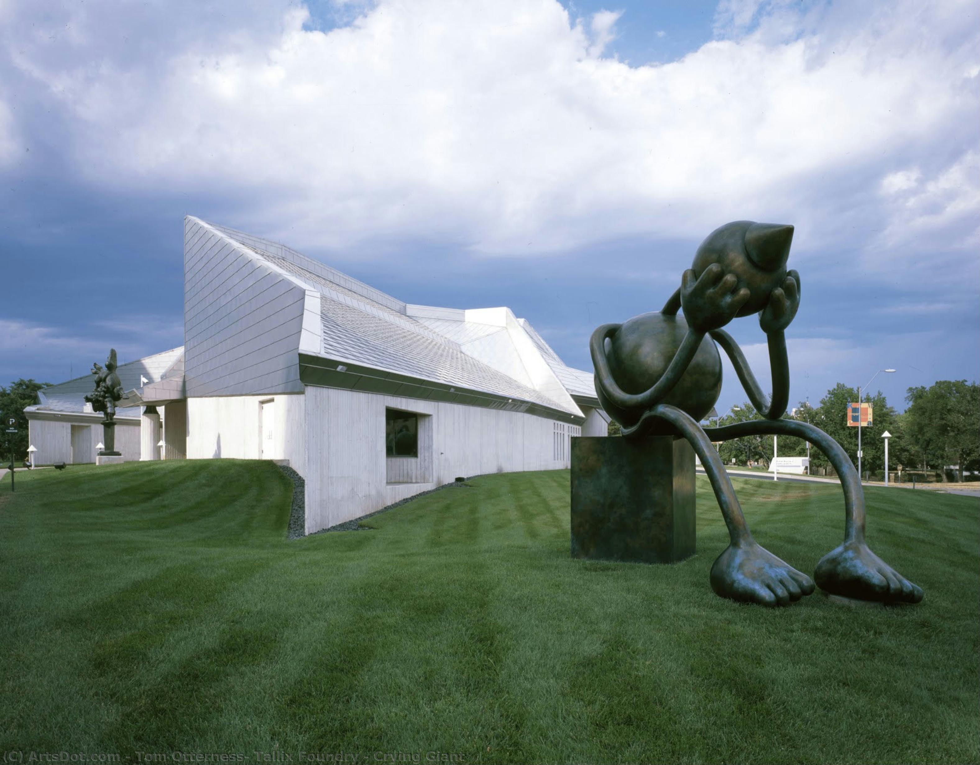 Crying Giant — Tom Otterness, Tallix Foundry
