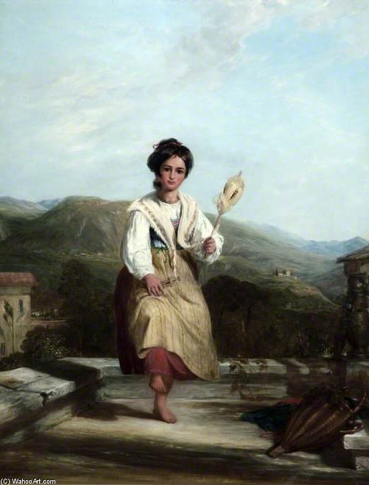Spinning Girl Of Sorrento — William Collins