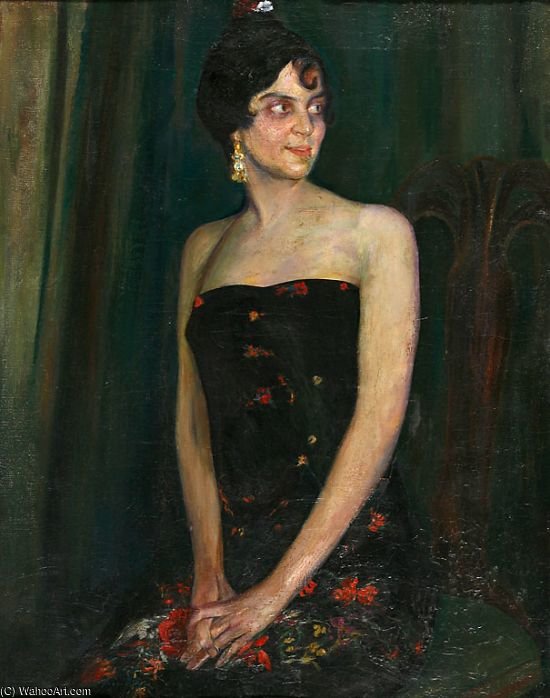 Retrato De Mujer — Francisco Pons Arnau