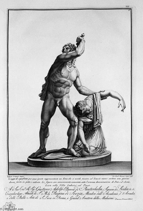 Gallo`s Group With His Wife — Giovanni Battista Piranesi