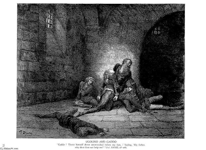 Ugolino And Gaddo — Paul Gustave Doré