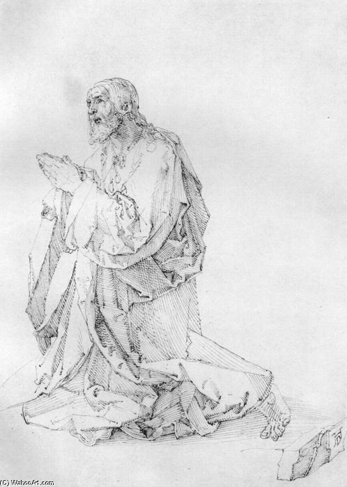 Study Of A Christ On The Mount Of Olives — Albrecht Dürer