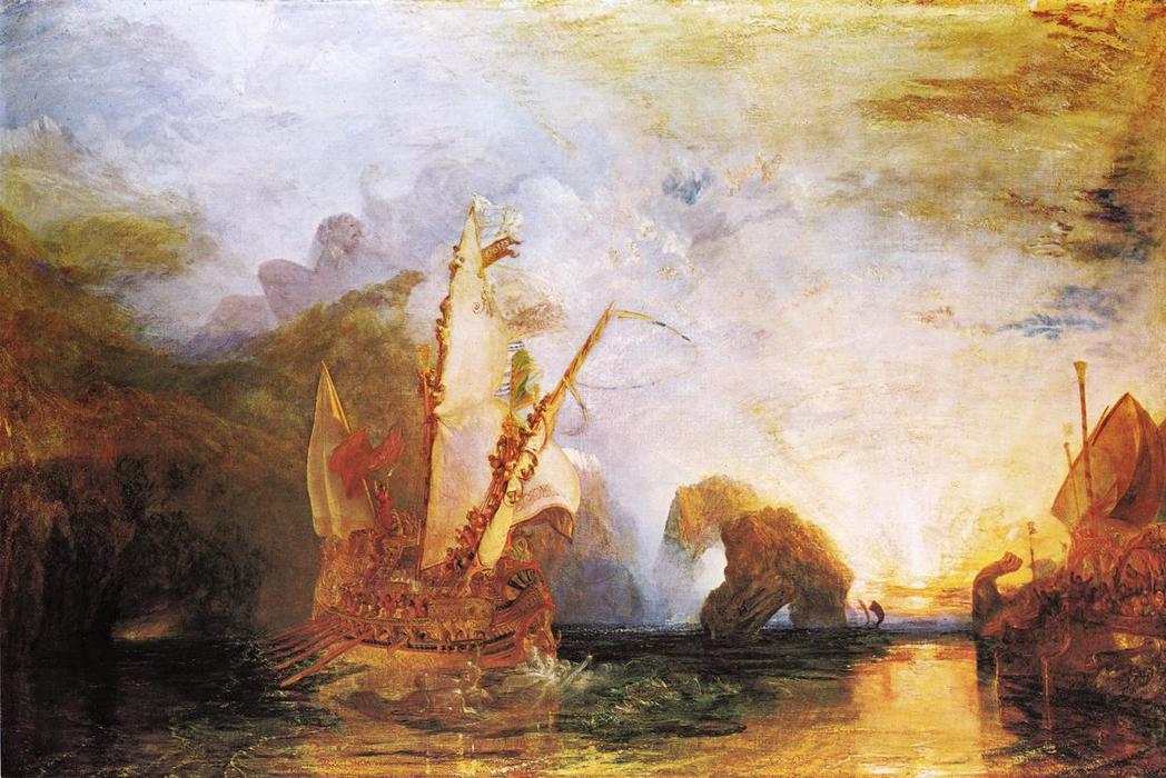 Ulysses Deriding Polyphemus - Homer's Odyssey — Јозеф Турнер
