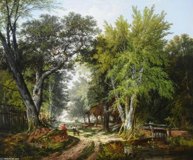 Spring Morning In The Park — John Berney Ladbrooke
