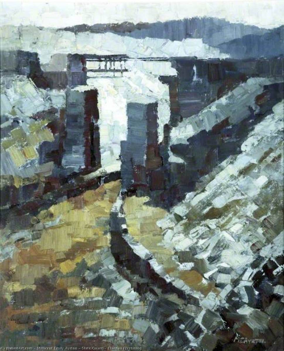 Slate Quarry, Blaenau Ffestiniog — Millicent Emily Ayrton