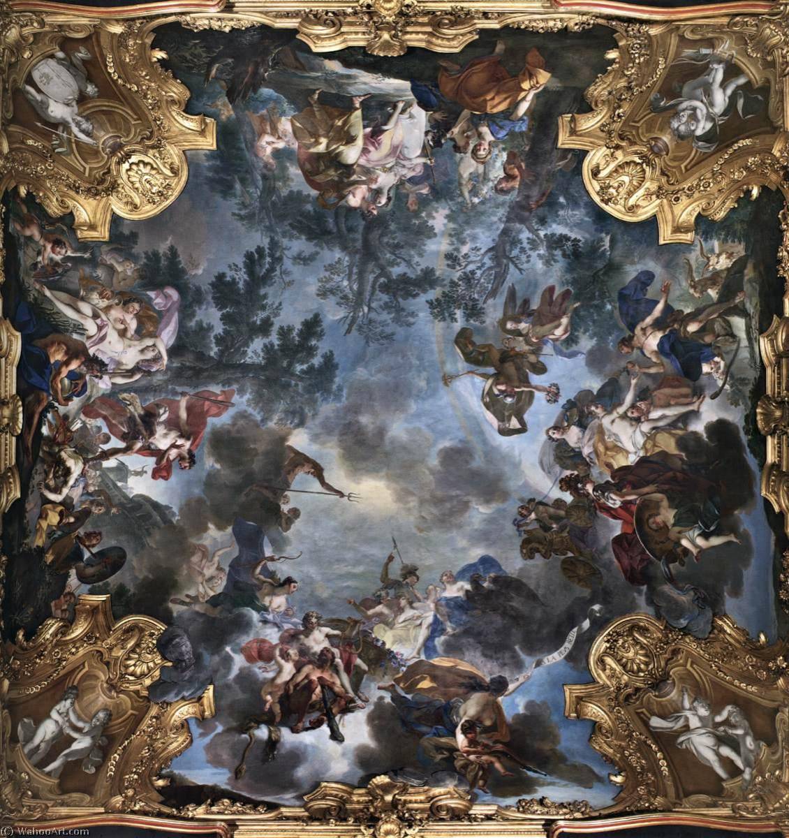 Quarrel Of The Goddesses And The Judgment Of Paris — Claudio Francesco Beaumont