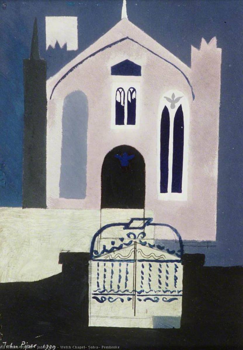 Welsh Chapel, Solva, Pembroke — Джон Пайпер