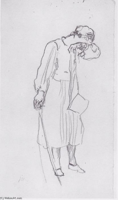 Farewell Participating Female Figure — Ferdinand Hodler