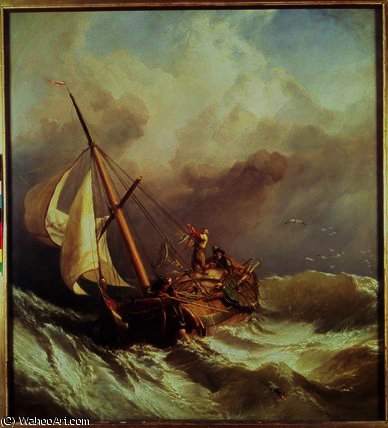 On The Dogger Bank — George Clarkson Stanfield
