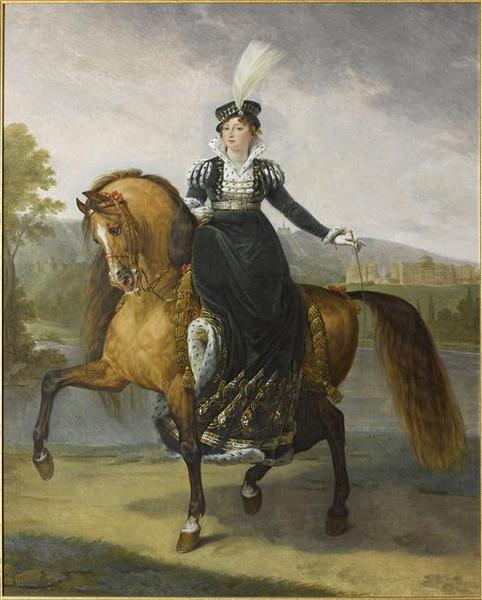 Frederique Catherine Sophie Dorothee De Wurtemberg, Reine De Westphalie (1782 1835) — Antoine-jean Gros (baron Gros)