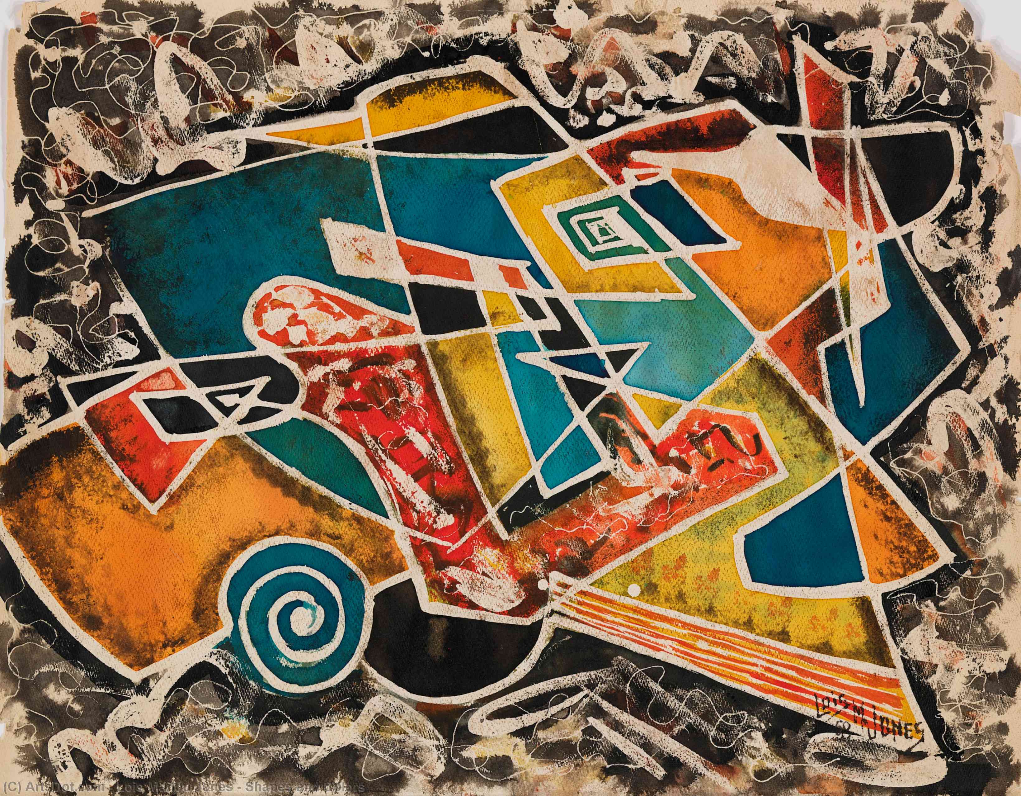 Shapes And Colors — Лois Mailou Jones