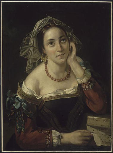 Graziella, Amie De Lamartine — Emile Jean Horace Vernet