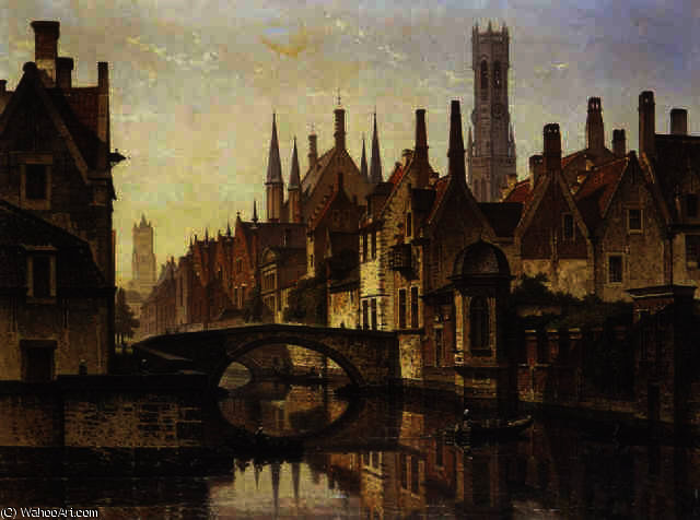 Vue De Bruges — François Stroobant