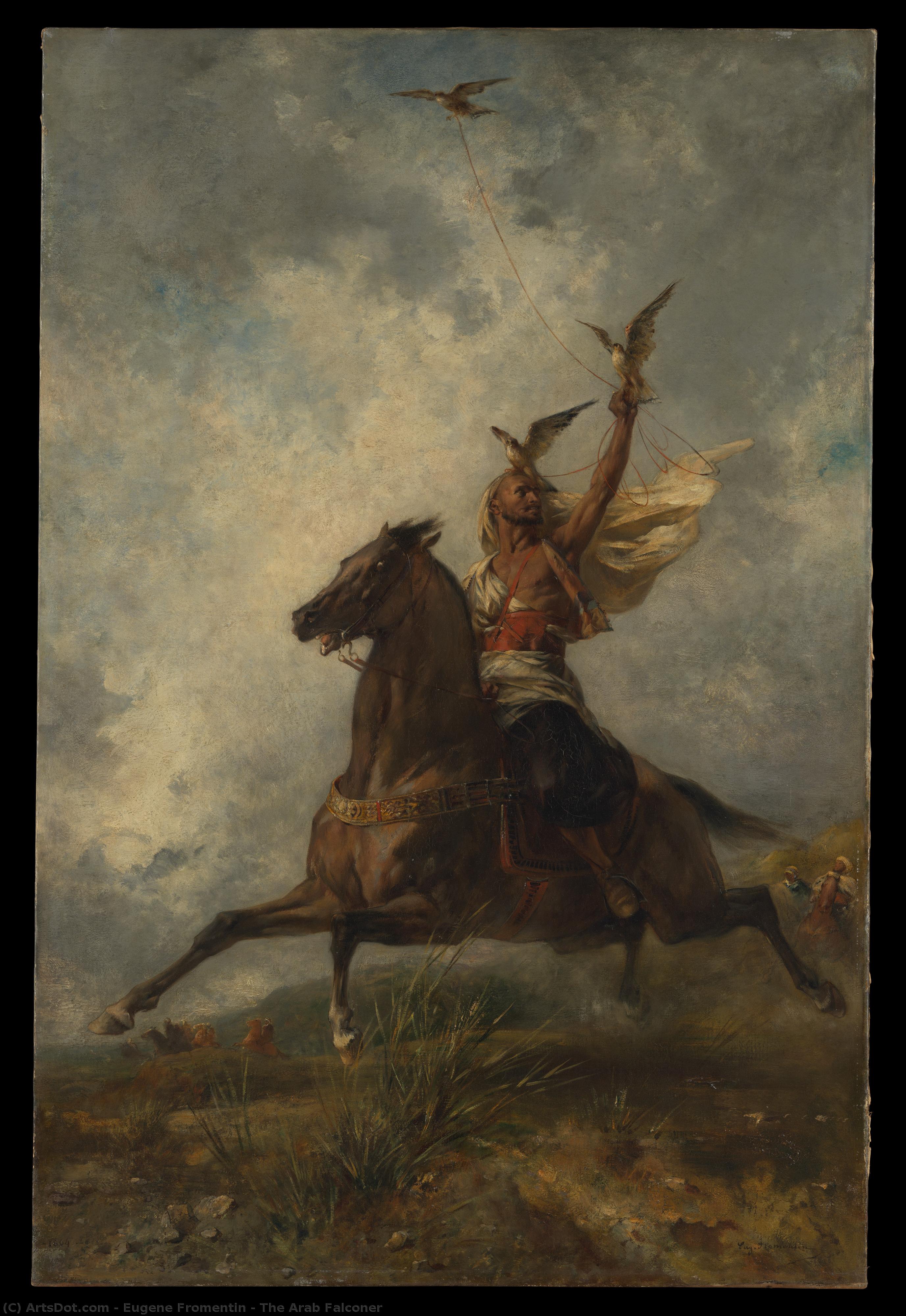 The Arab Falconer — Eugène Fromentin