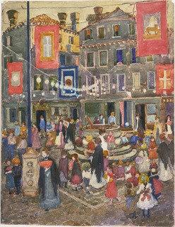 Festival, Venice — Maurice Brazil Prendergast