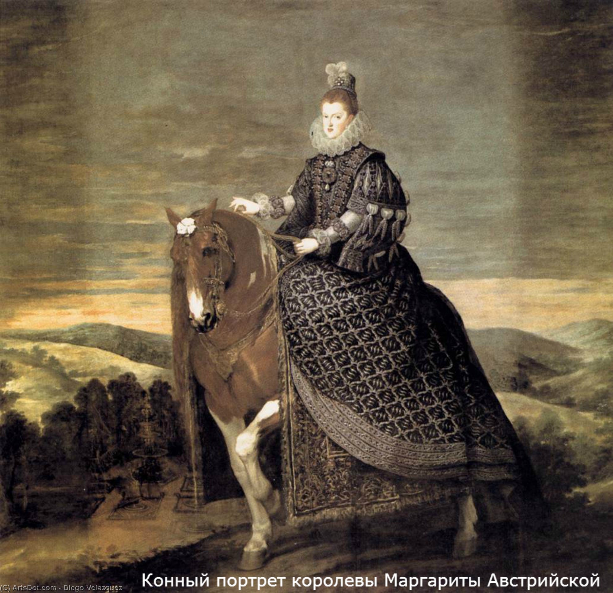 Retrato De María Margarita De Austria — Diego Rodríguez De Silva Y Velázquez