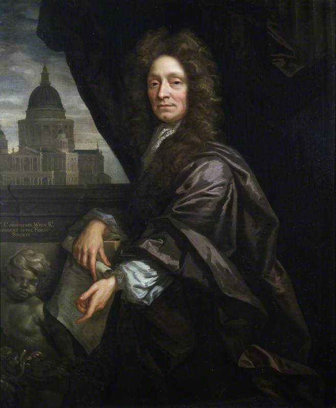 Christopher Wren (1632–1723) — Johann Closterman