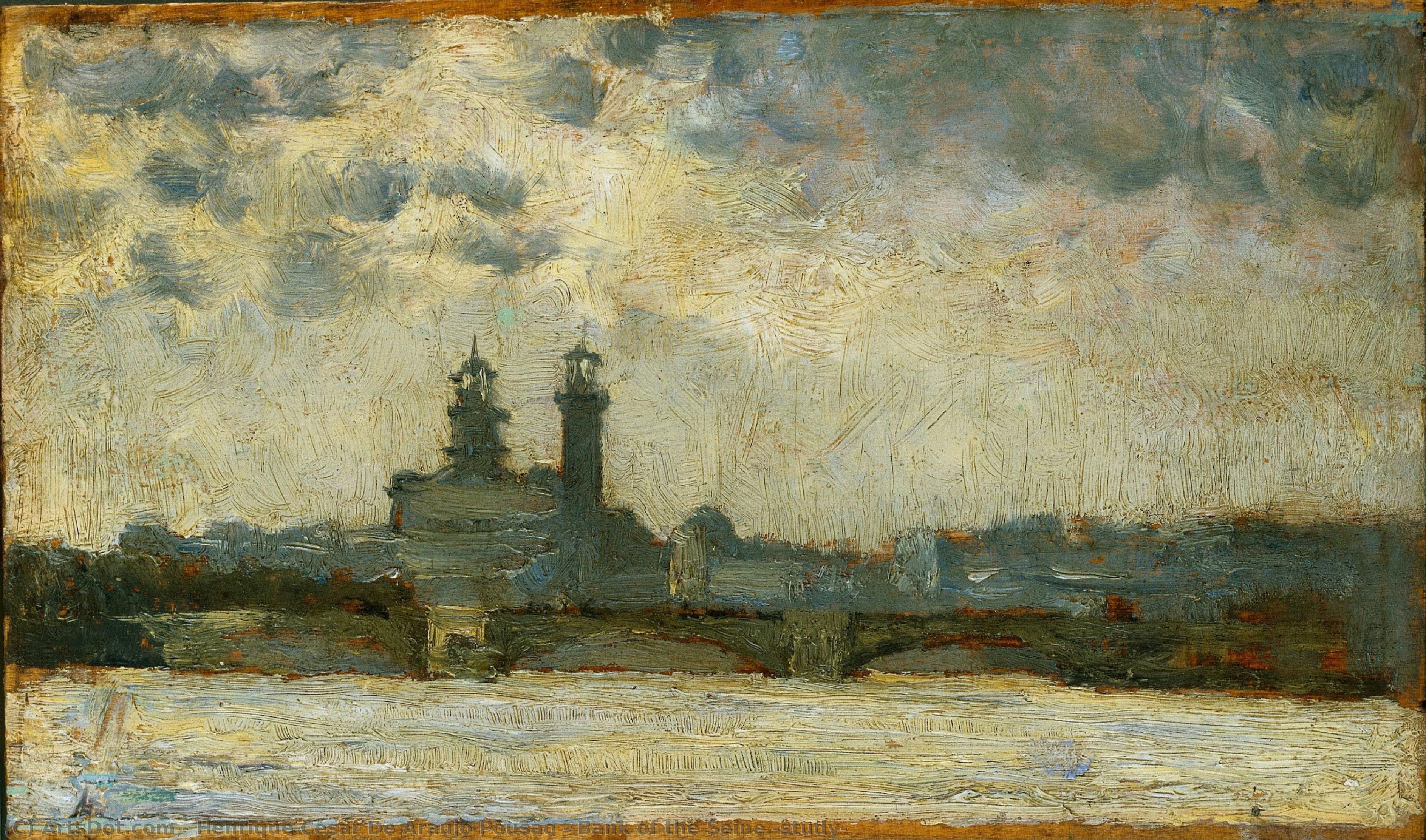 Bank Of The Seine (study) — Henrique César De Araújo Pousão
