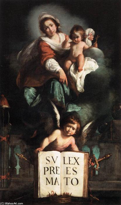 The Madonna Of Justice — Bernardo Strozzi