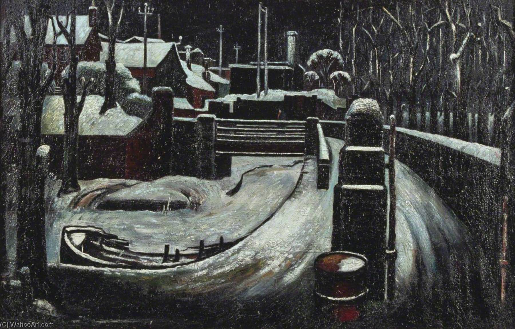 Winter, Glamorgan Canal — Charles Byrd