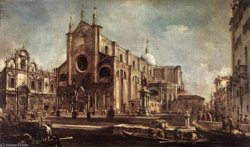Campo Santi Giovanni E Paolo — Francesco Lazzaro Guardi