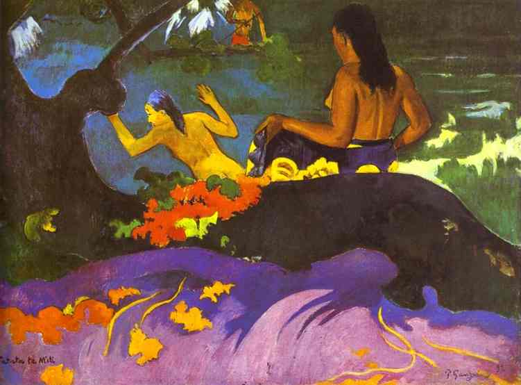 Near The Sea — Eugène Henri Paul Gauguin