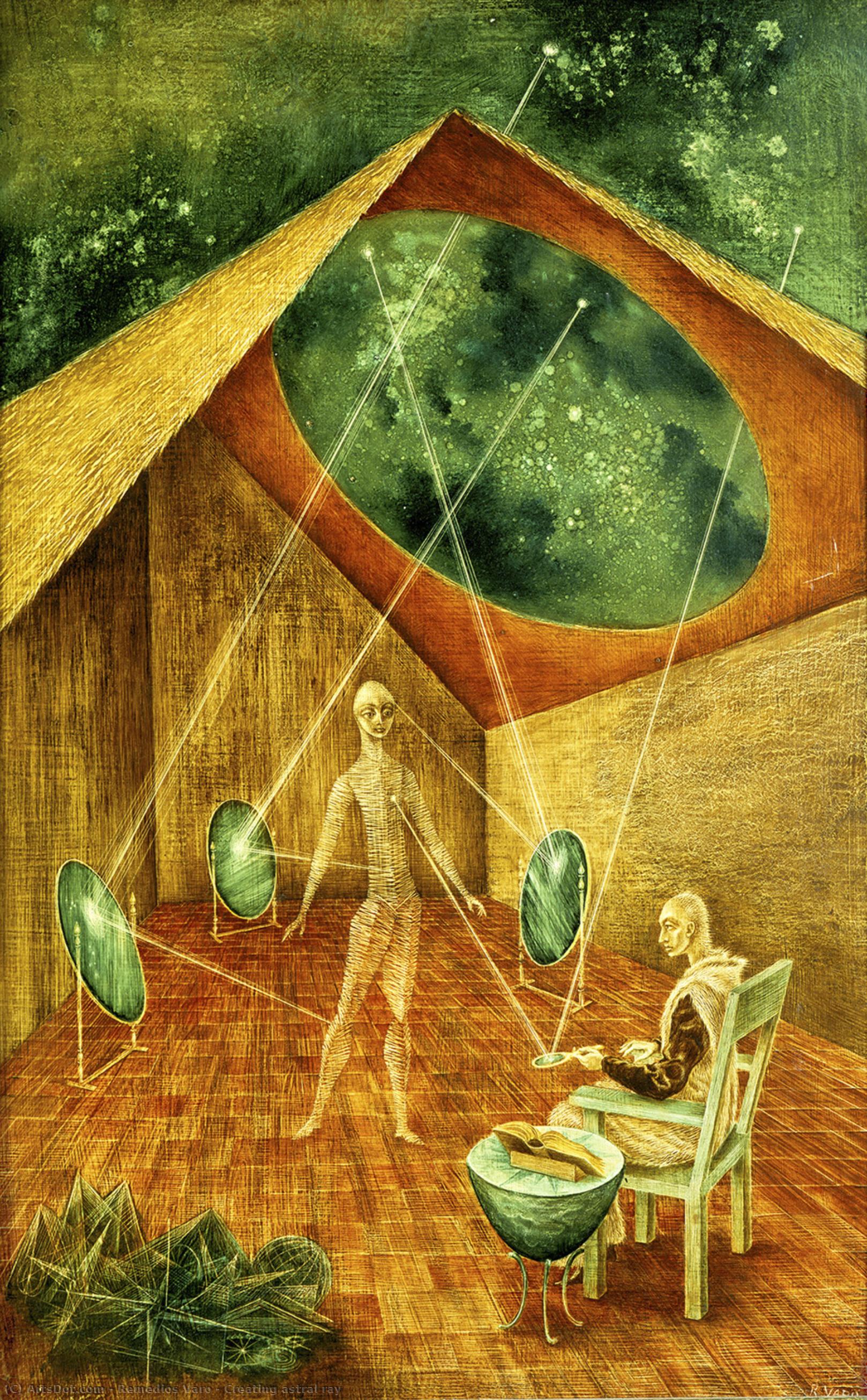 Creating Astral Ray — Ремедиос Варо