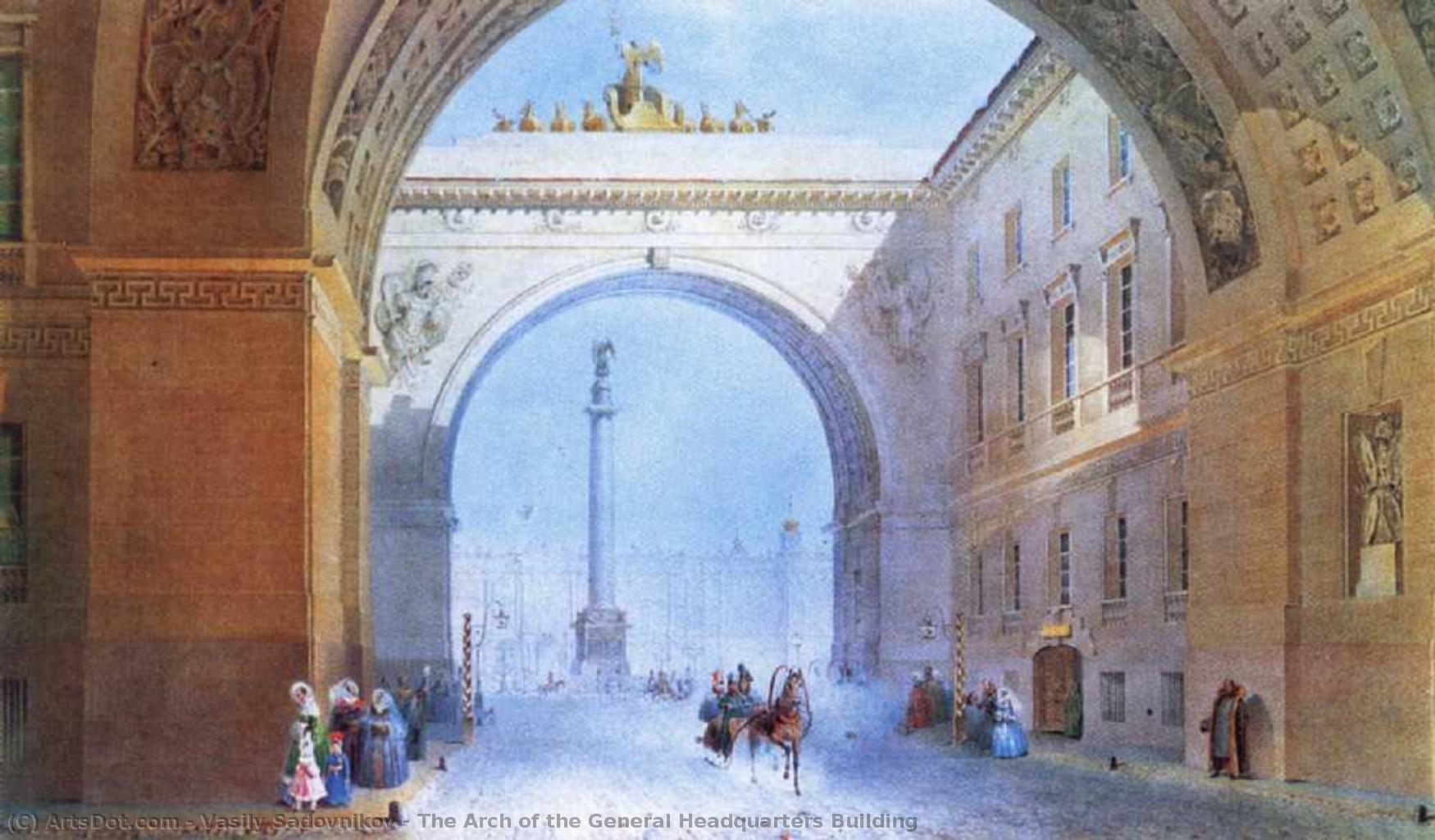 The Arch Of The General Headquarters Building — Vasiliy Sadovnikov