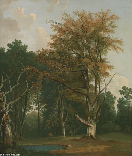 Trees In A Woodland Glade — Joseph Farington
