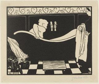 The Bath (le Bain) From The Portfolio The Original Print (l'estampe Originale), No. Viii — Félix Vallotton
