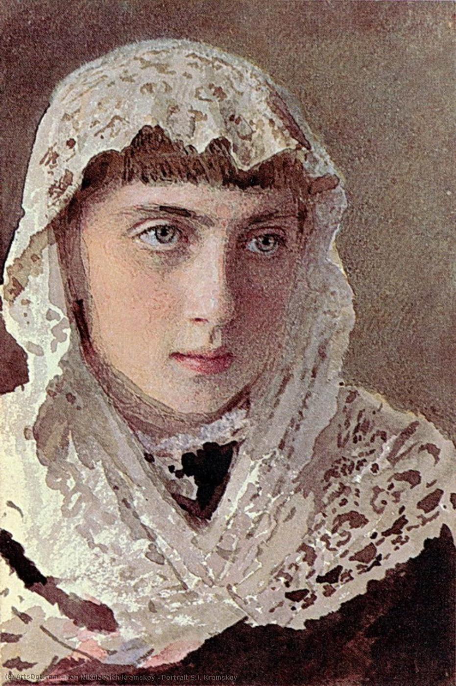 Portrait S.i. Kramskoy — Ivan Nikolaevich Kramskoy