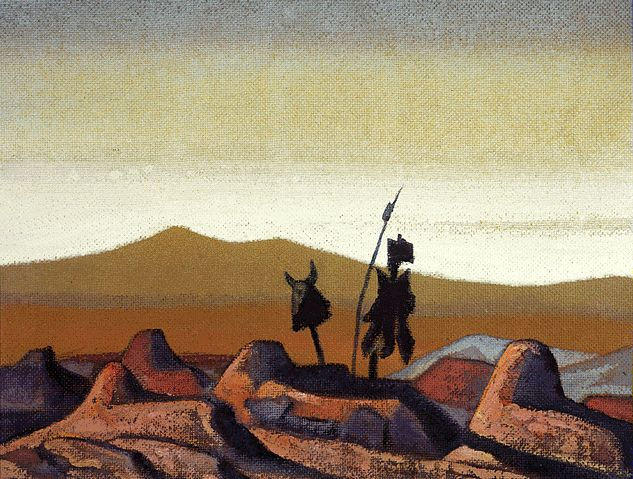 Tombs In The Desert — Nicholas Roerich
