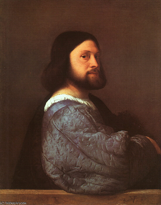 Portrait Of A Man, Ng London — Titian