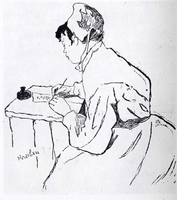 A Saint Lazare, Song Title — Henri De Toulouse-lautrec