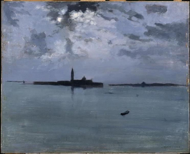 La Nuit Sur La Lagune — Jules Bastien-lepage