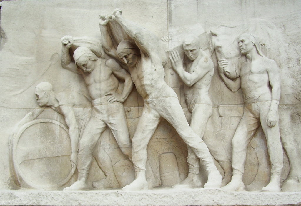 Monument Au Travail (detail) (4) — Constantin Meunier