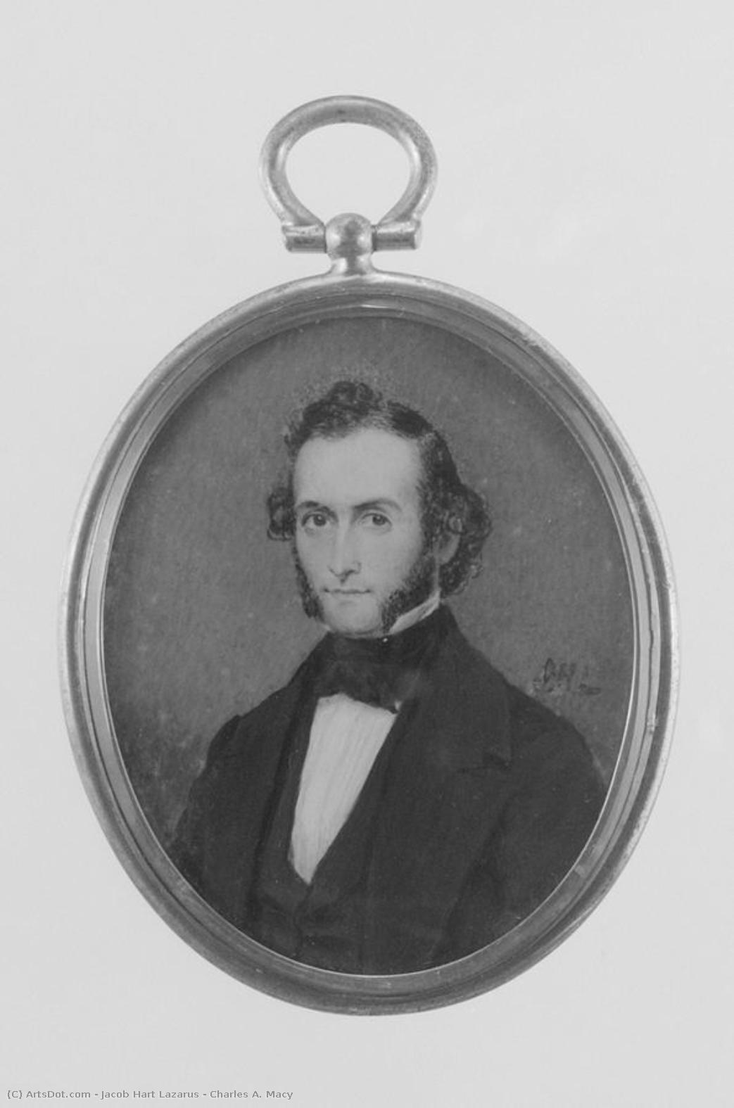 Charles A. Macy — Jacob Hart Lazarus