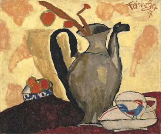 Still Life With Jug — Lyonel Feininger