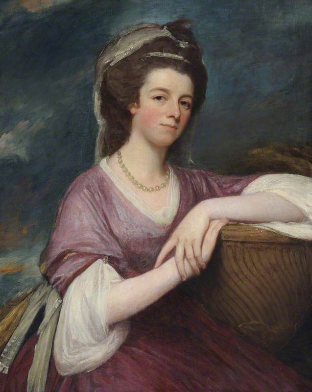 Lady Elizabeth (scot) Lindsay (1763–1858), Countess Of Hardwicke — George Romney