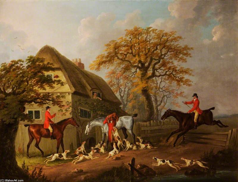 The Kill Outside A Cottage — John Nost Sartorius