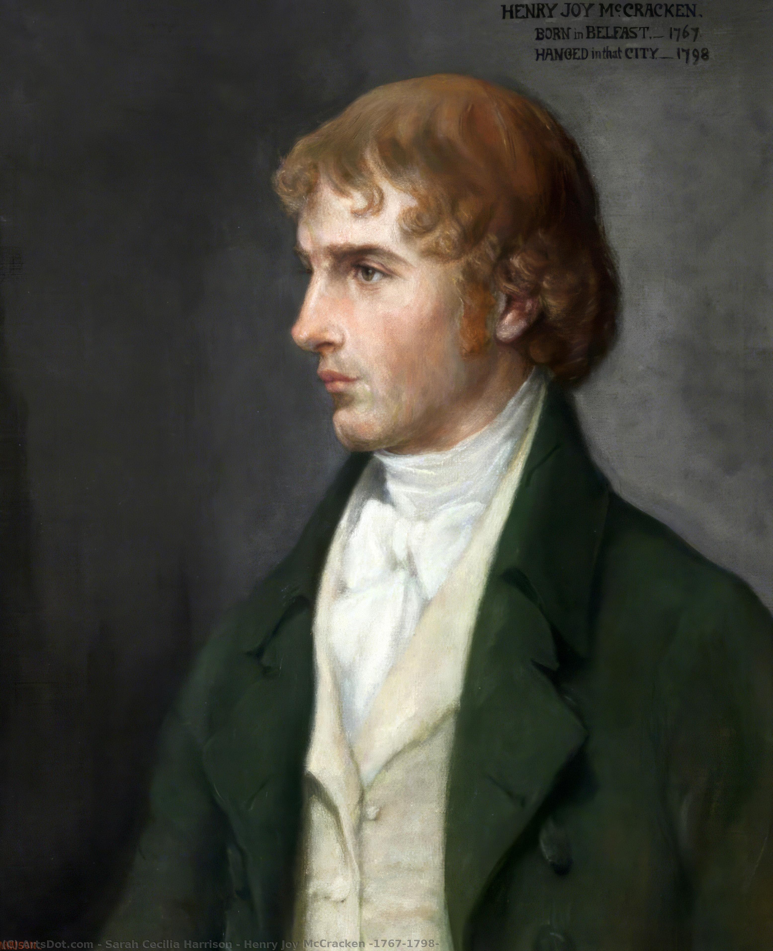 Henry Joy Mccracken (1767–1798) — Sarah Cecilia Harrison