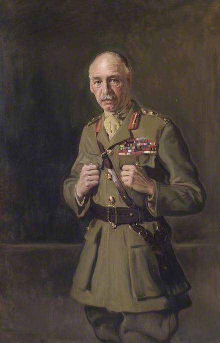 General The Lord Rawlinson (1864–1925), Commandant, Staff College (1905–1906) (copy Of An Earlier Painting) — Oswald Hornby Joseph Birley