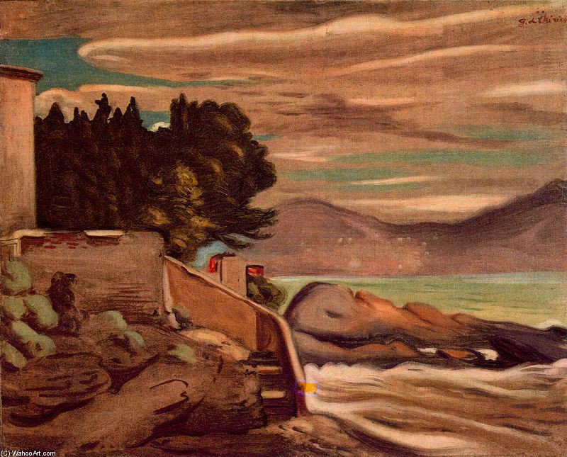 View Of Genova — Ђорђе Де Кирико
