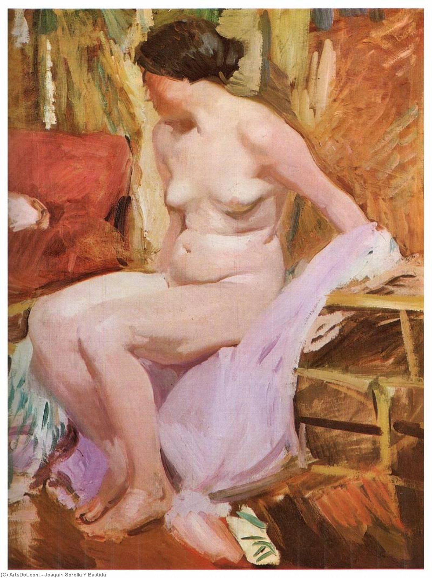 Desnudo De Mujer — Joaquin Sorolla