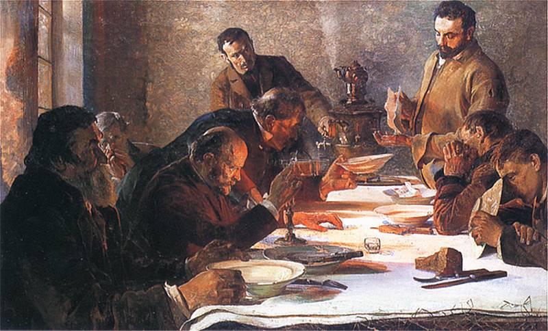 Christmas Eve In Siberia — Jacek Malczewski
