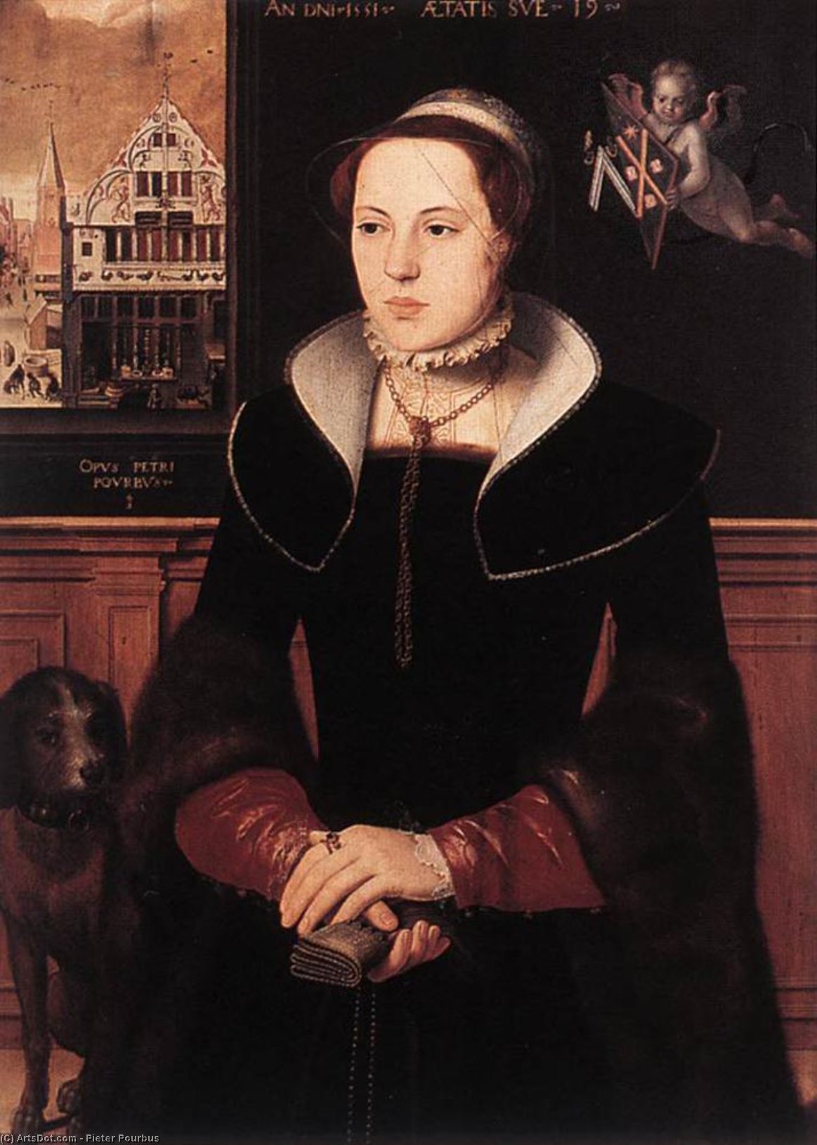 Portrait Of Jacquemyne Buuck — Pieter Pourbus