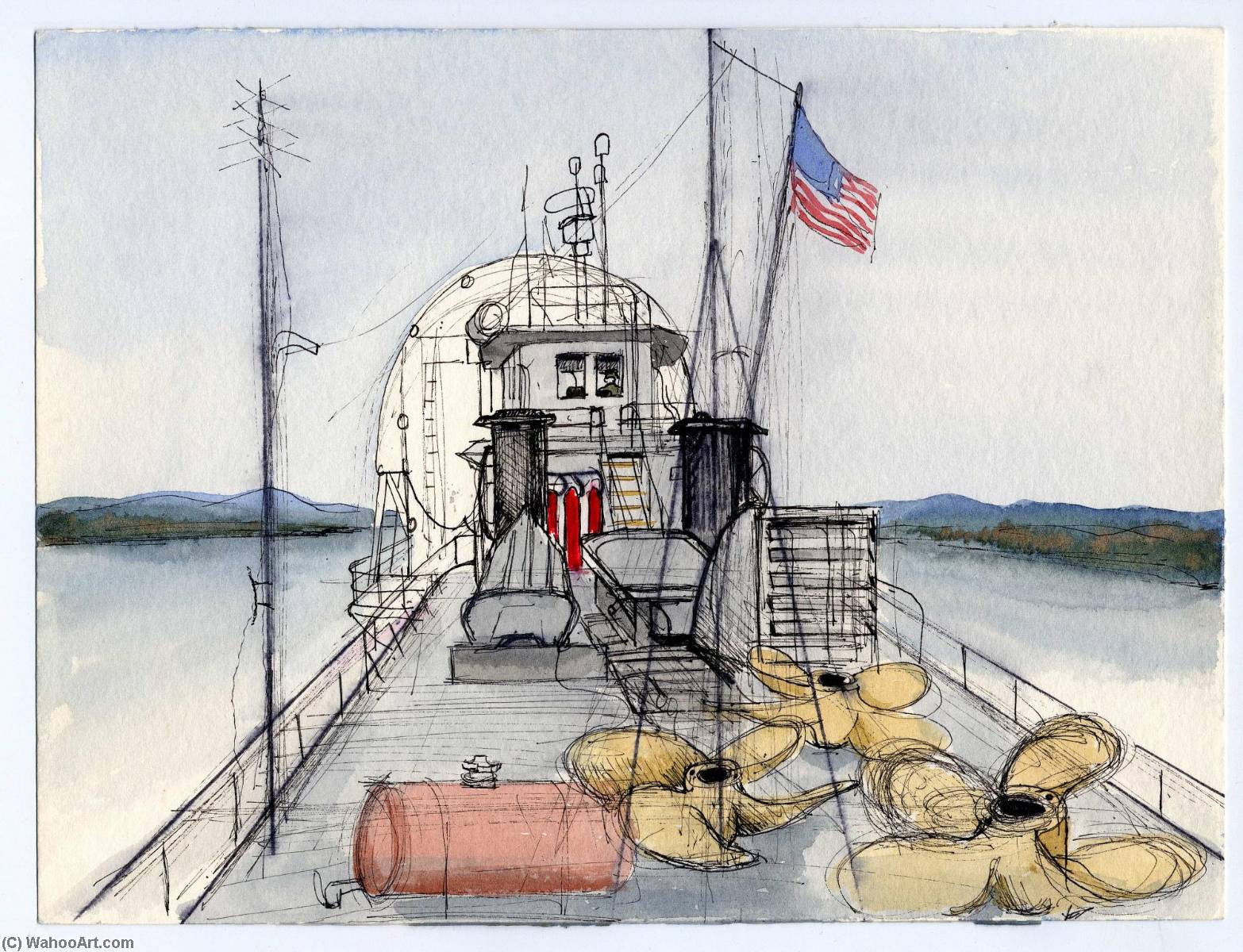 Boat Behind The Promise — Theodore Hancock