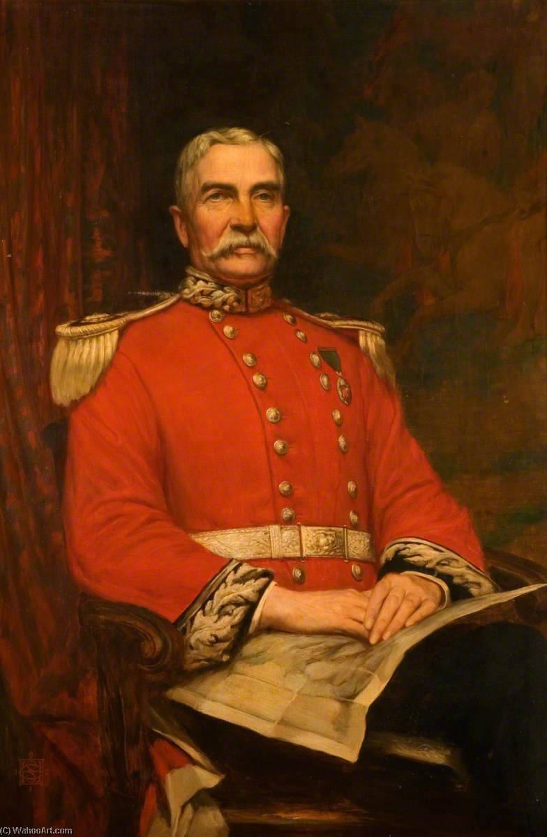 Lieutenant Colonel Joseph Henry Wilkinson (1845–1931), Dl, Jp, Vd — Edward Steel Harper Ii