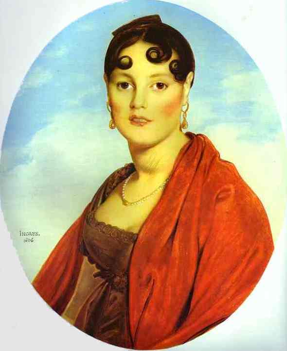 Portrait Of Madame Aymon, La Belle Zélie — Jean-auguste-dominique Ingres